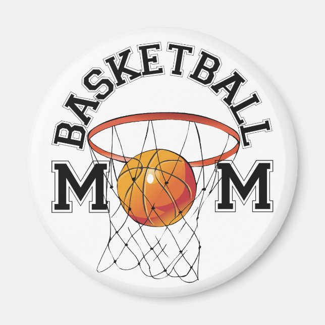 Íman Mãe de basquete (Frente)