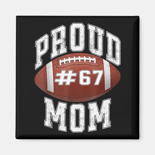 Íman Mãe de Basquete Engraçada 67 Meme Design de Mãe Or (Frente)
