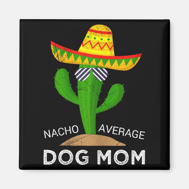 Íman Mãe de cachorro nada mediana  (Frente)