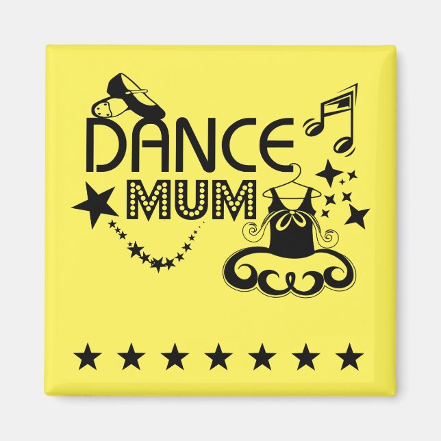 Íman Mãe de dança (Frente)