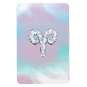 Íman Mãe de Estilo Pérola Aria Símbolo Zodiac