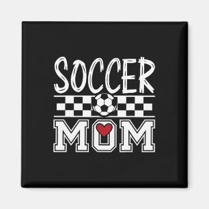 Íman Mãe de Futebol Groovy Mãe de Futebol _1