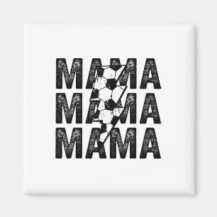 Íman Mãe de Futebolista Relâmpago Angustiado Mamãe