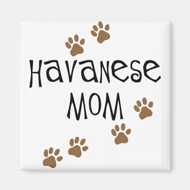 Íman Mãe de Havanês (Frente)