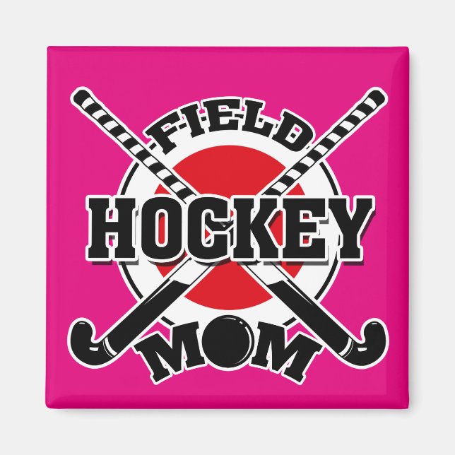 Íman Mãe de Hockey (Frente)