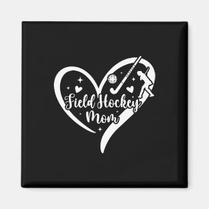 Íman Mãe de Hockey de Campo Coração Mãe de um Jogador d