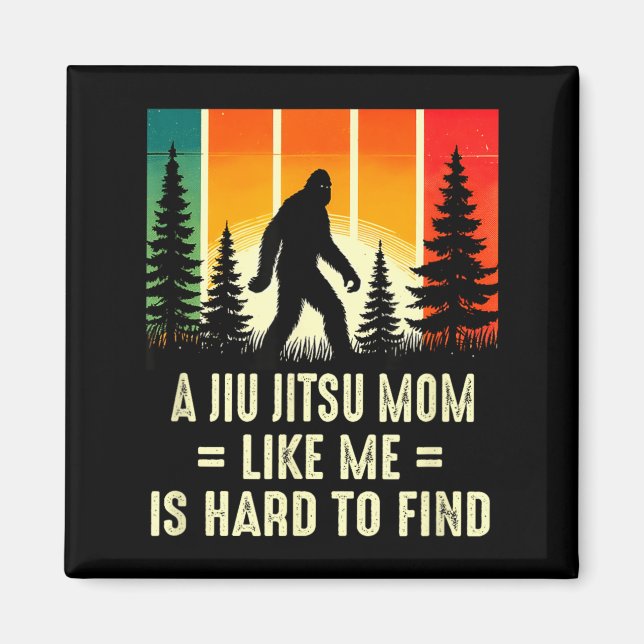 Íman Mãe de Jiu Jitsu Brasileiro BJJ é Difícil de Encon (Frente)