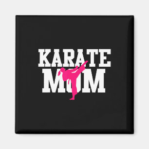 Íman Mãe de Karatê Dia das Mães Artes Marciais Kickboxi
