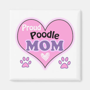 Íman Mãe de Poodle orgulhosa