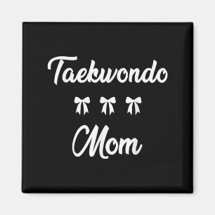 Íman Mãe de Taekwondo Artes Marciais Desporto Mães Jogo
