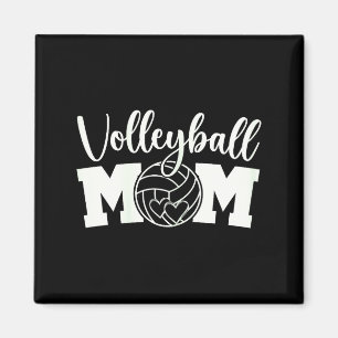 Íman Mãe de vôlei vida de mãe fofa treino de vôleiVo