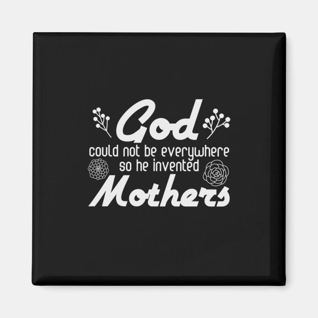 Íman Mãe Deu a Deus Ele Inventou A Mãe (Frente)