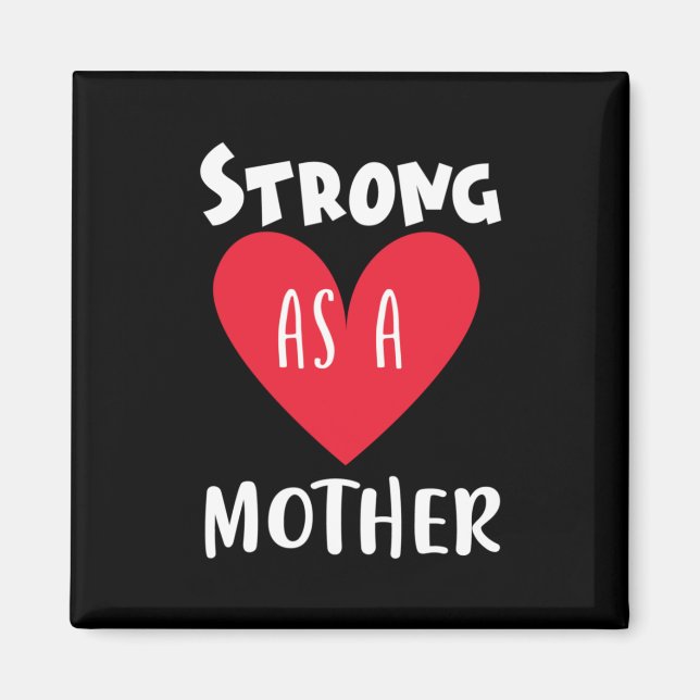 Íman Mãe Deu Forte Como Mãe (Frente)