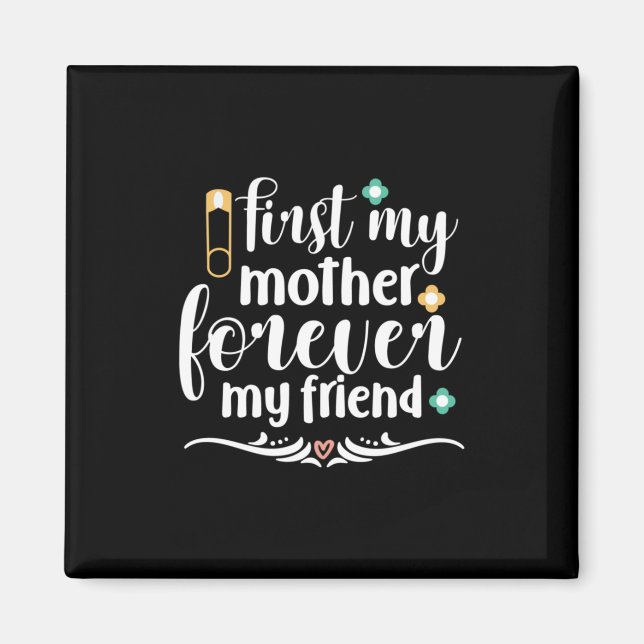 Íman Mãe Deu Primeiro Minha Mãe Para Sempre (Frente)