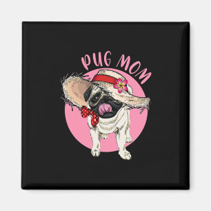 Íman Mãe Dia das Mães Mamãe Mamãe Mãe Pug