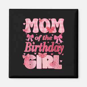Íman Mãe Do Arco De Coquetes Rosa Da Família Birthday G