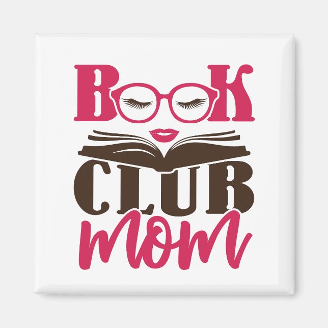 Íman Mãe do Clube do Livro (Frente)