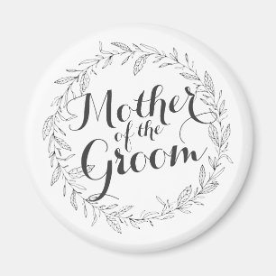 Íman Mãe do ímã floral simples do casamento   do noi