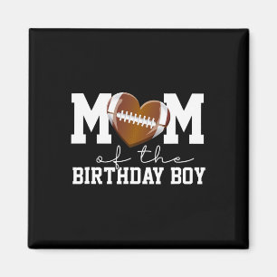 Íman Mãe Do Menino De Aniversário Amante De Futebol Pri