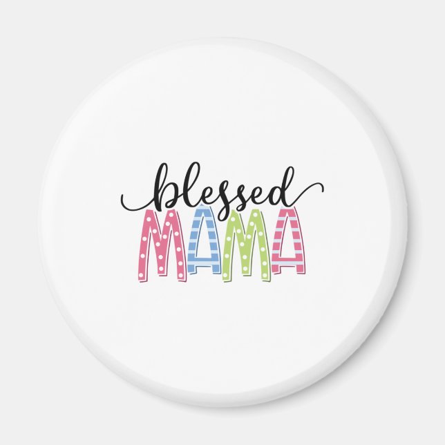 Íman Mãe dotada de abençoada mãe (Frente)