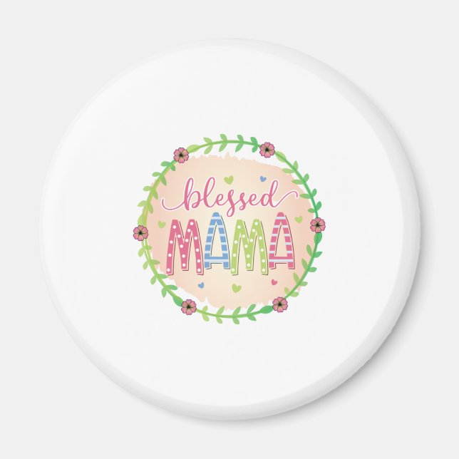 Íman Mãe dotada de abençoada Mãe (Frente)