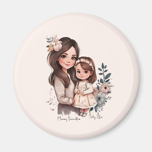 Íman Mãe e Filha Adoráveis (3)