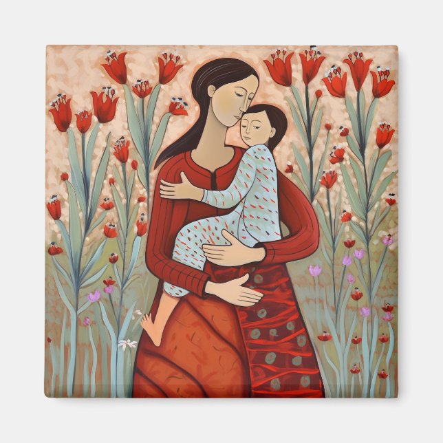 Íman Mãe e Filho (Frente)