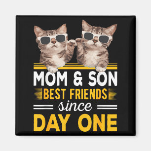 Íman Mãe e filho amigos desde o primeiro dia soco