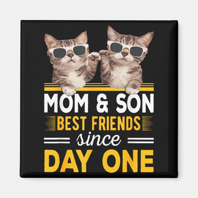 Íman Mãe e filho amigos desde o primeiro dia soco (Frente)