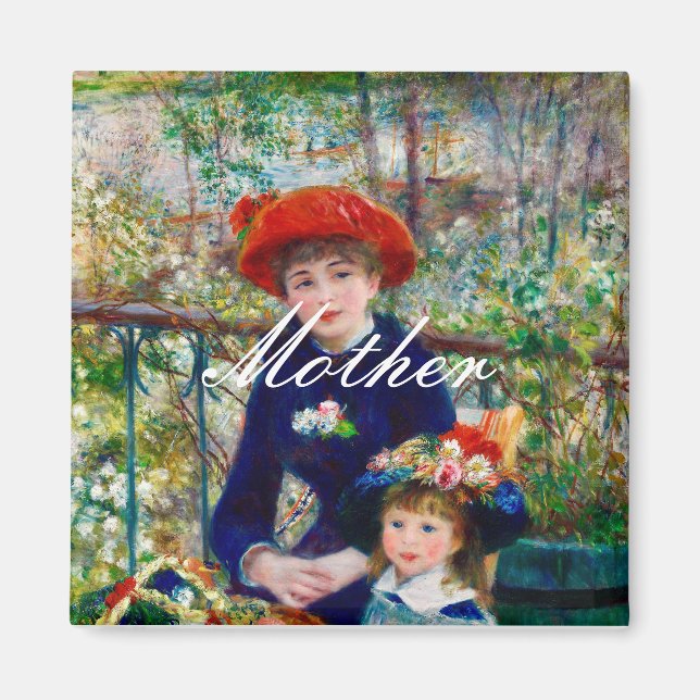 Íman Mãe e Filho de Renoir (Frente)