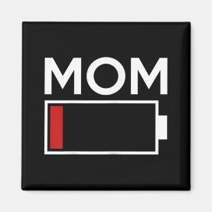 Íman Mãe Energia com Bateria Baixa 