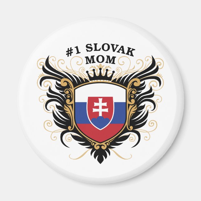 Íman Mãe Eslovaca Número Um (Frente)