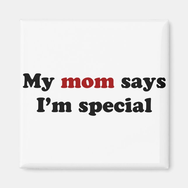 Íman mãe especial (Frente)