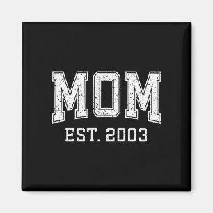 Íman Mãe Est 2003 Personalizado Dia das Mães Personaliz