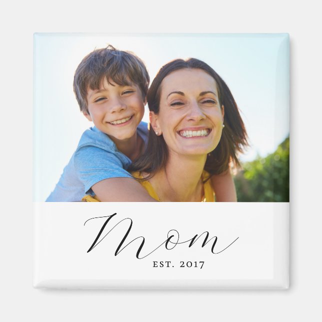 Íman Mãe Estabeleceu o Magneta de presentes de fotos (Frente)