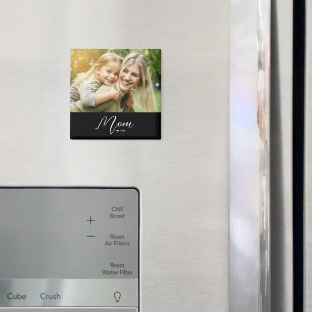 Íman Mãe Estabelecida Foto Dia das Mães (In Situ (Fridge))