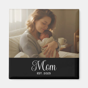 Íman Mãe Estabelecida Foto Dia das Mães