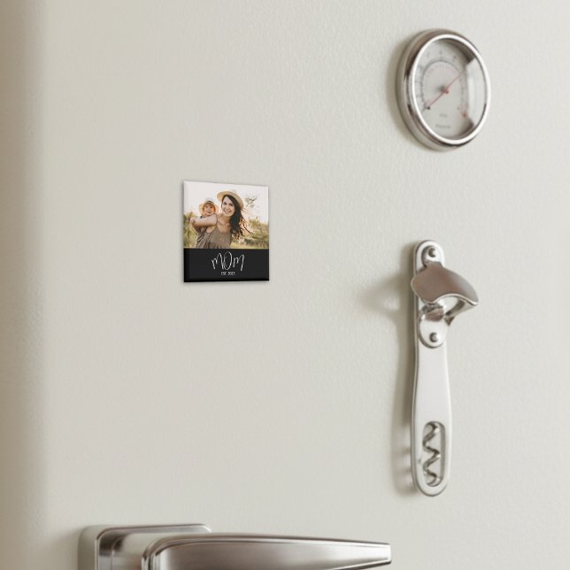 Íman Mãe Estabelecida Foto Dia das Mães (Criador carregado)