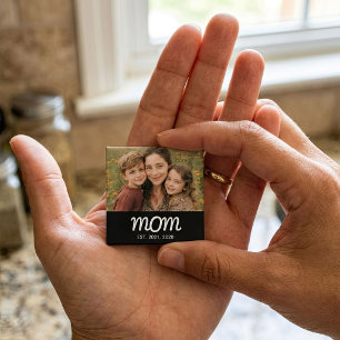 Íman Mãe Estabelecida Foto Dia das Mães