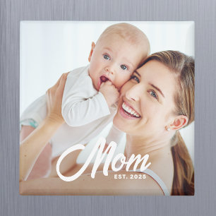 Íman Mãe Estabelecida Foto Dia das Mães