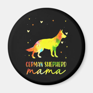 Íman Mãe German shepherd Colorida