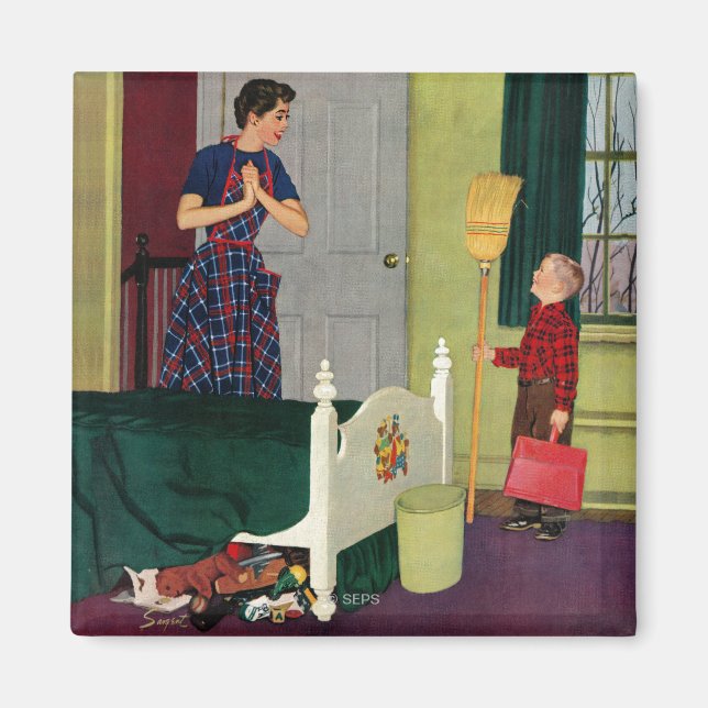 Íman Mãe, Limpei O Meu Quarto! (Frente)