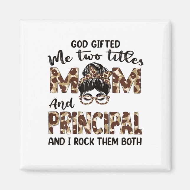 Íman Mãe Mãe E Mãe Principal Aniversário (Frente)