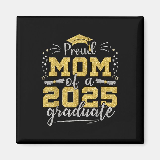 Íman Mãe Mais velho 2025 Orgulhosa Mãe De Um Cl De Form (Frente)