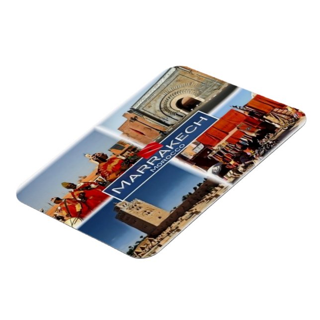 Íman MÃE Marrocos - Marraquexe - Magnet (Left Side)