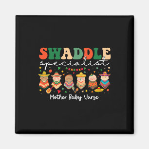 Íman Mãe mexicana especialista em swaddle