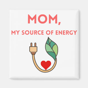 Íman Mãe, minha fonte de energia