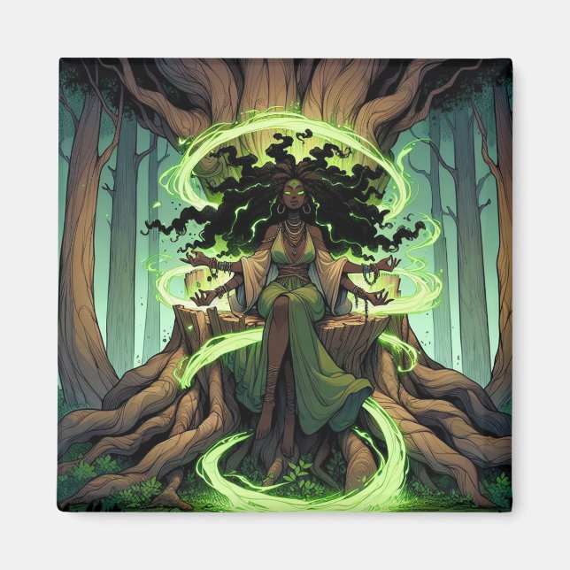 Íman Mãe Natureza Magnética (Frente)