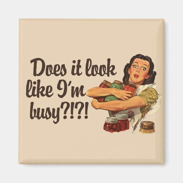 Íman Mãe ocupada (Frente)