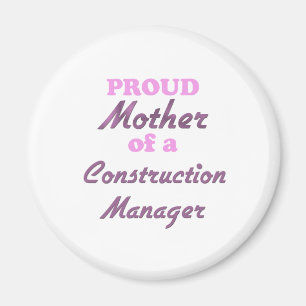 Íman Mãe orgulhosa de um gerente da construção